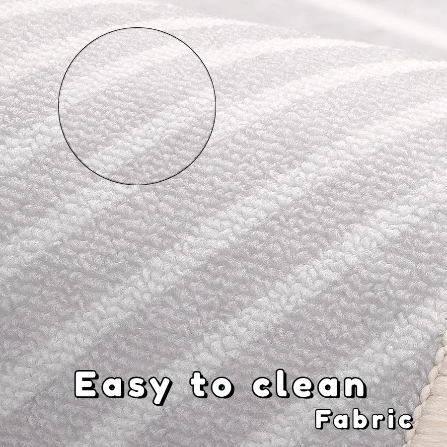 Nordic Geometric Decor Rugs for Soft Washable