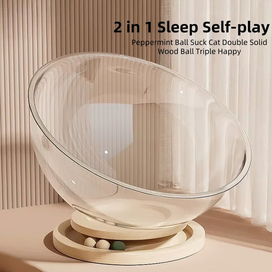 Space Capsule Cat Bed All Seasons Universal