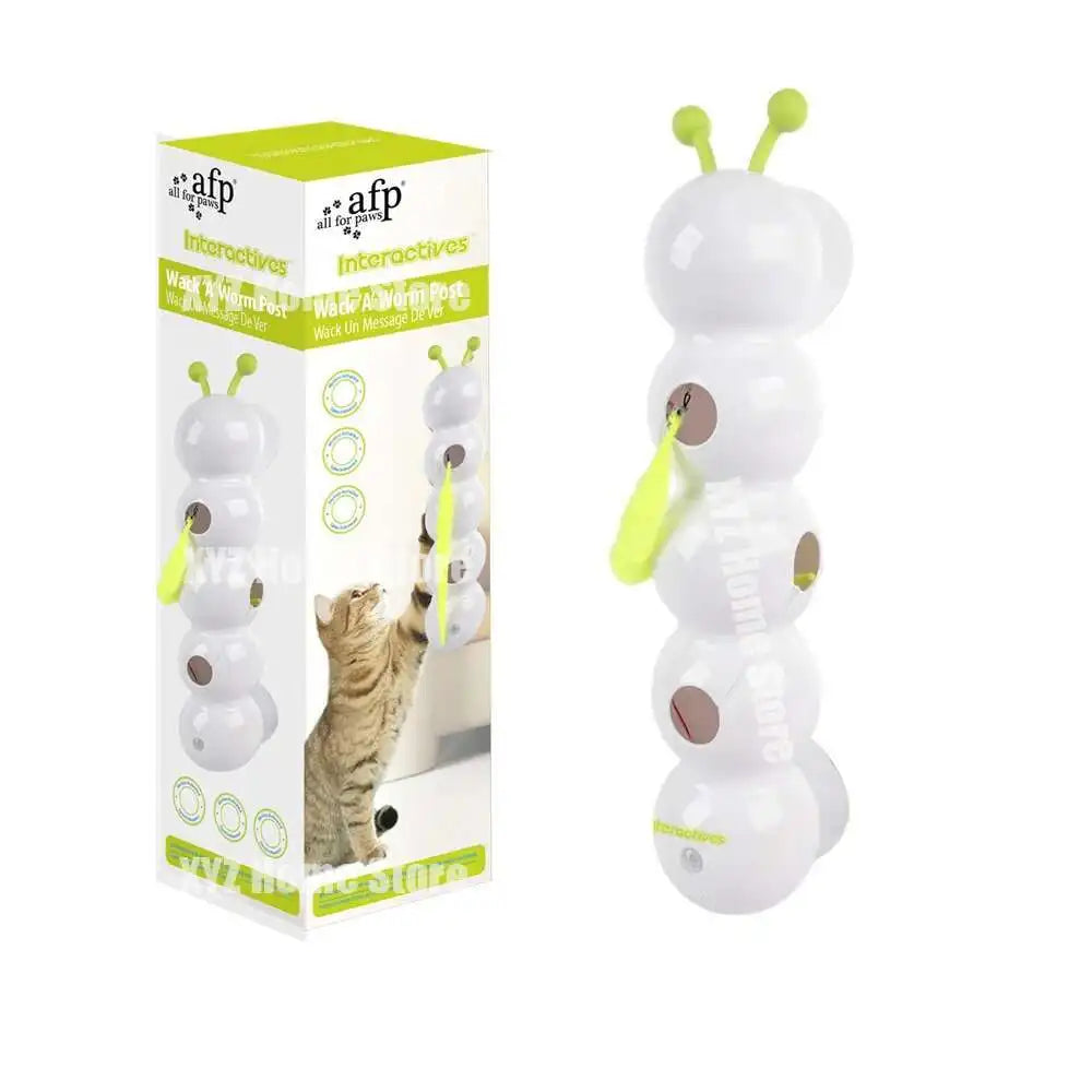 Interactive Motion Activated Wack A Worm Post Toy