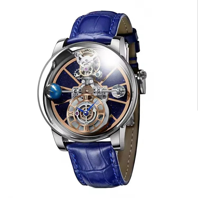 Transparent Design Celestial Quartz Men's Watch