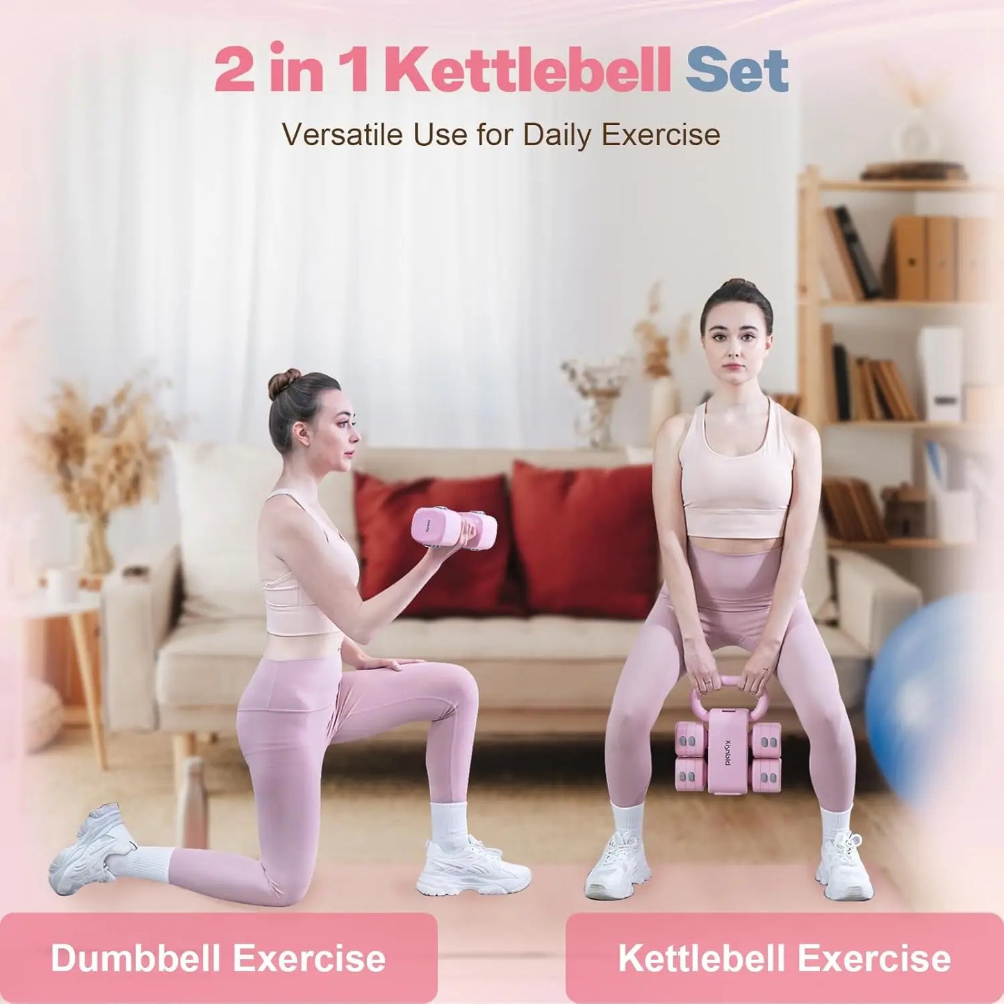 4-in-1 Weight Dumbbell set for Women