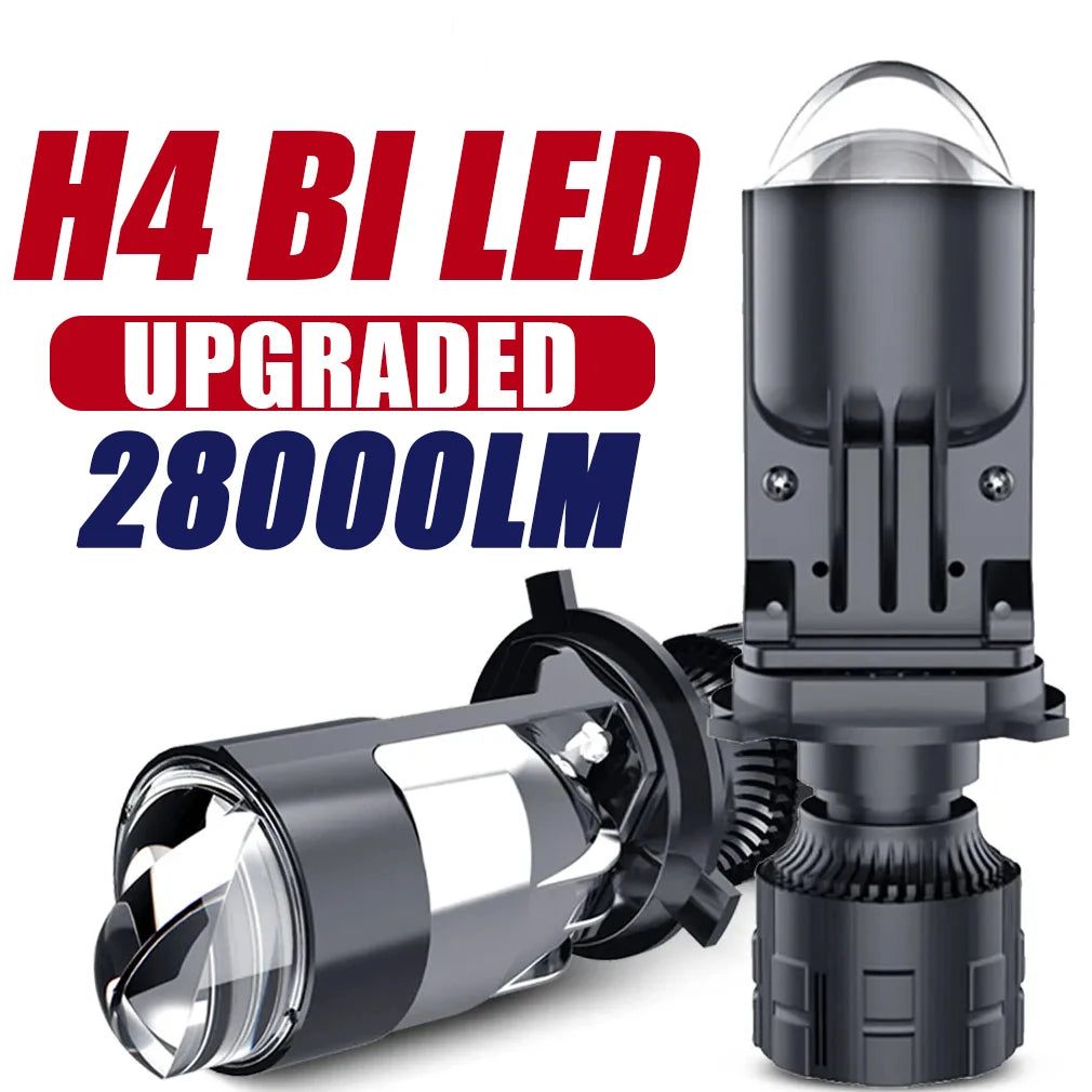 160W 28000LM Auto Lamp Mini Lens LED  Bulbs Headlight