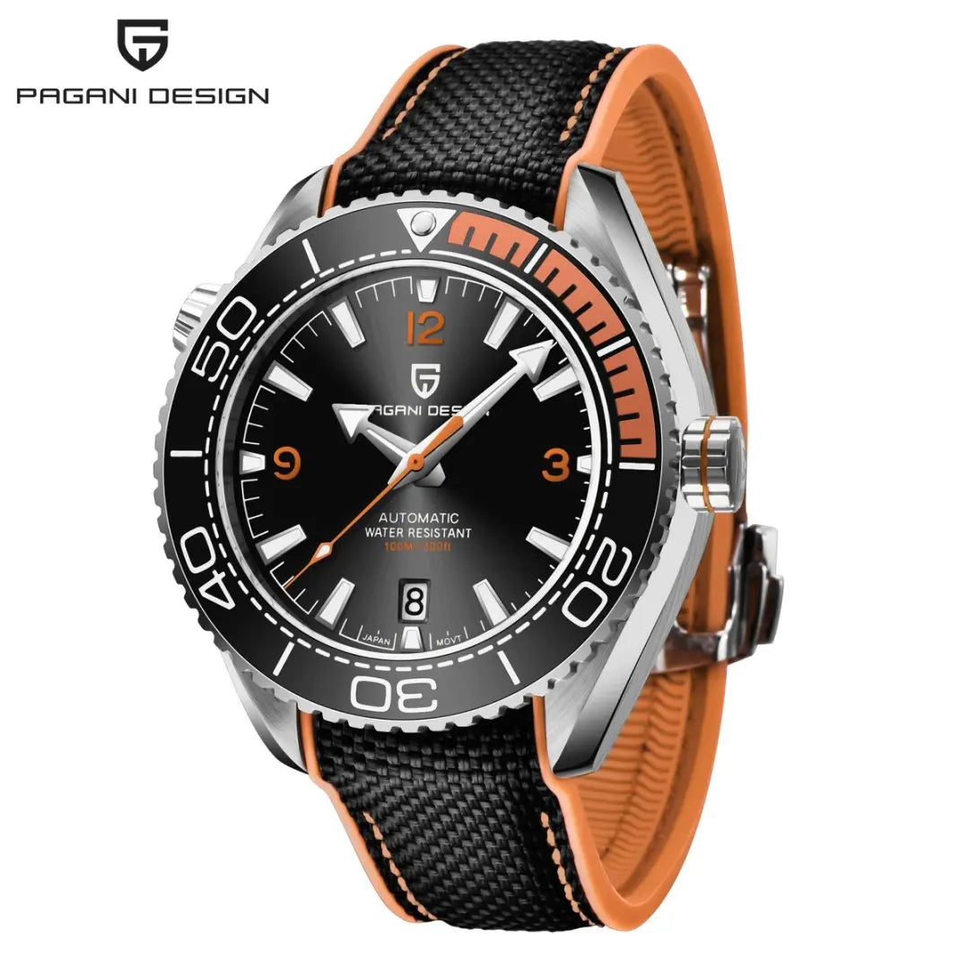 Sporty Rubber Diving Watch