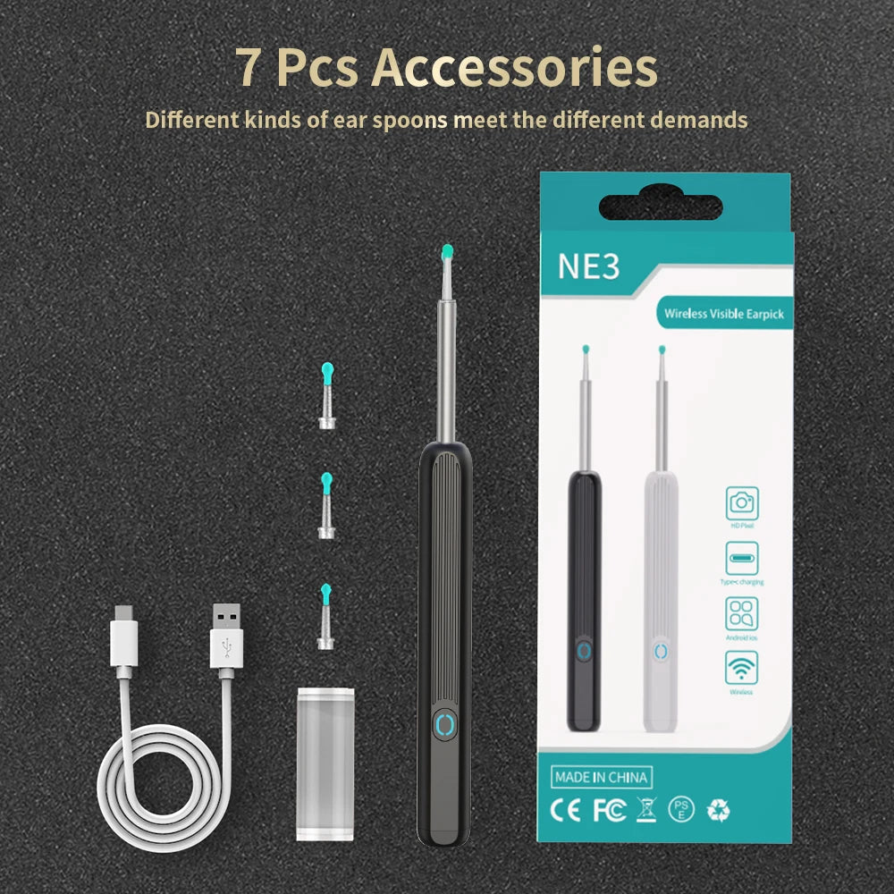 Smart Visual Endoscope Wax Removal Care Set