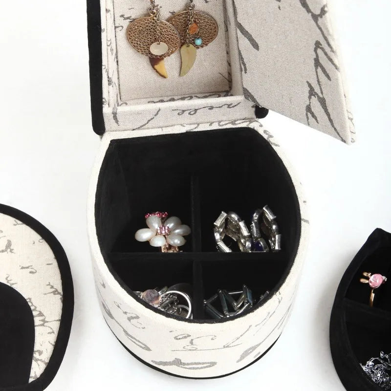 Velvet 9 inch High Heel Jewelry Storage Box