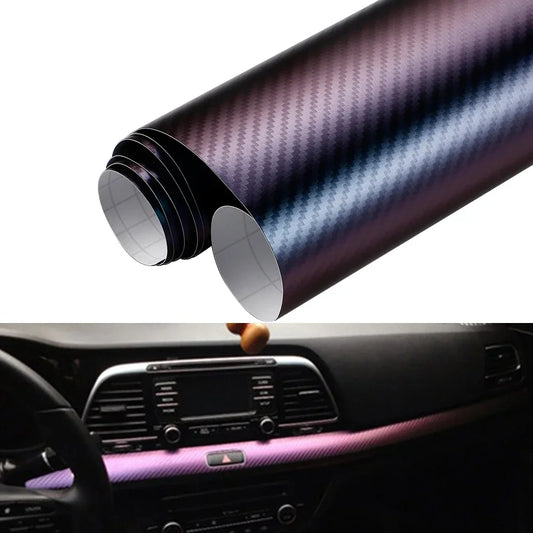 Chameleon 3D Carbon Fiber Vinyl Film Decal