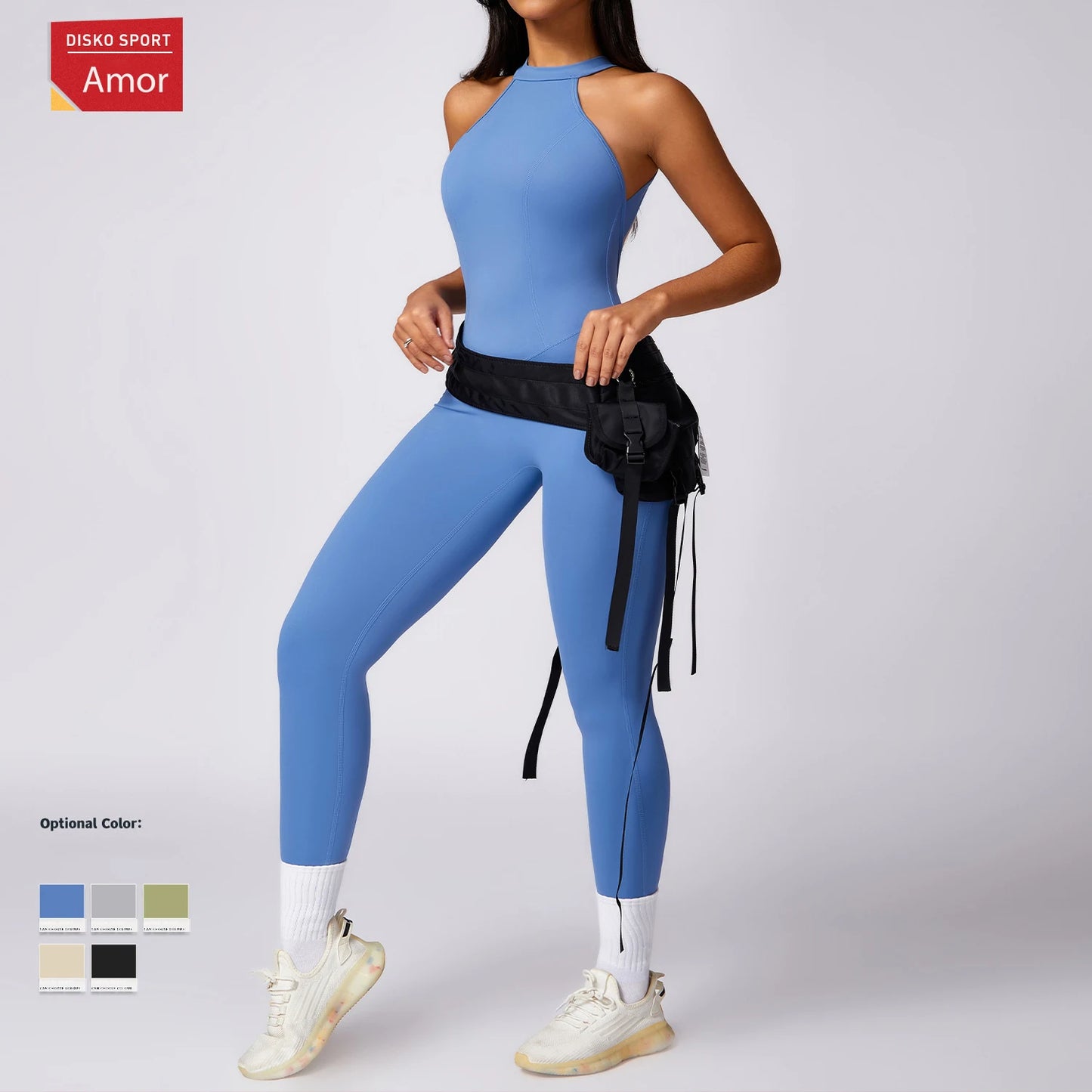 Female one-piece yoga wear