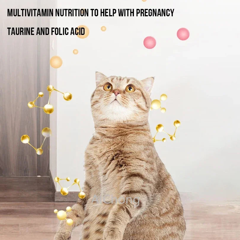 120 Tablets Cat Multivitamins Pet Nutrition