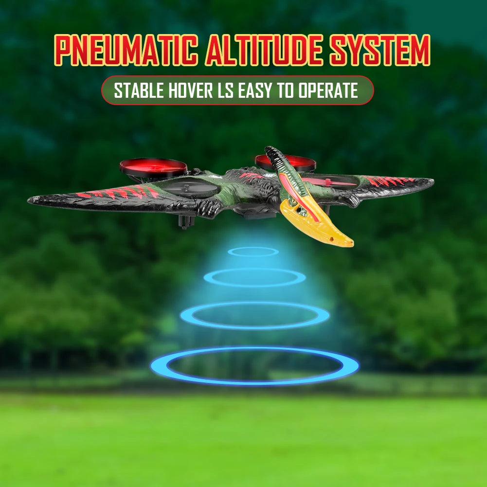 Pterosaur RC Foam Dragon Airplane 360 Degree Rotation One Click Take Off