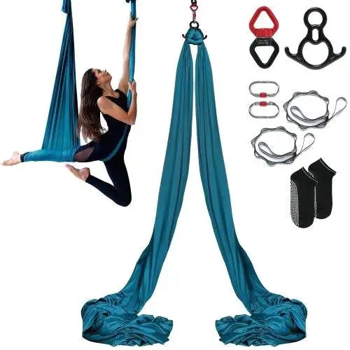 8.7 Yards Aerial Silk Yoga Swing Kit