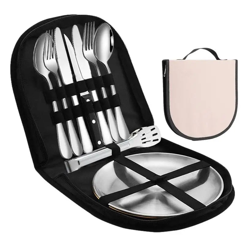 Portable Travel Utensils Set Camping