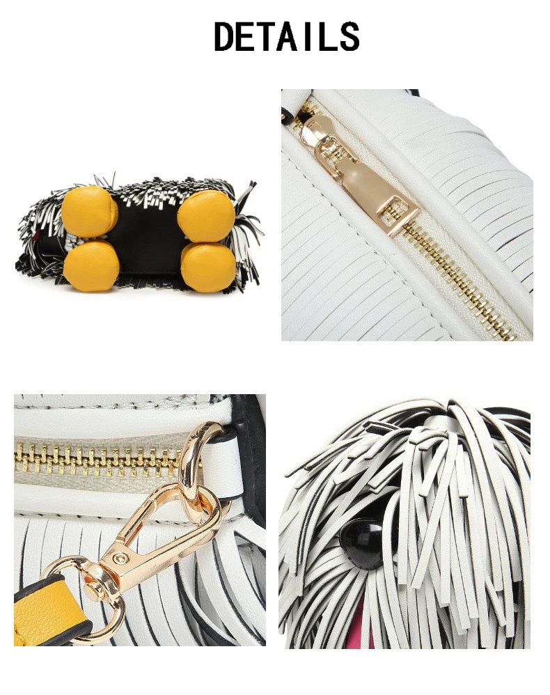 Novelty Puppy Shape Handbag