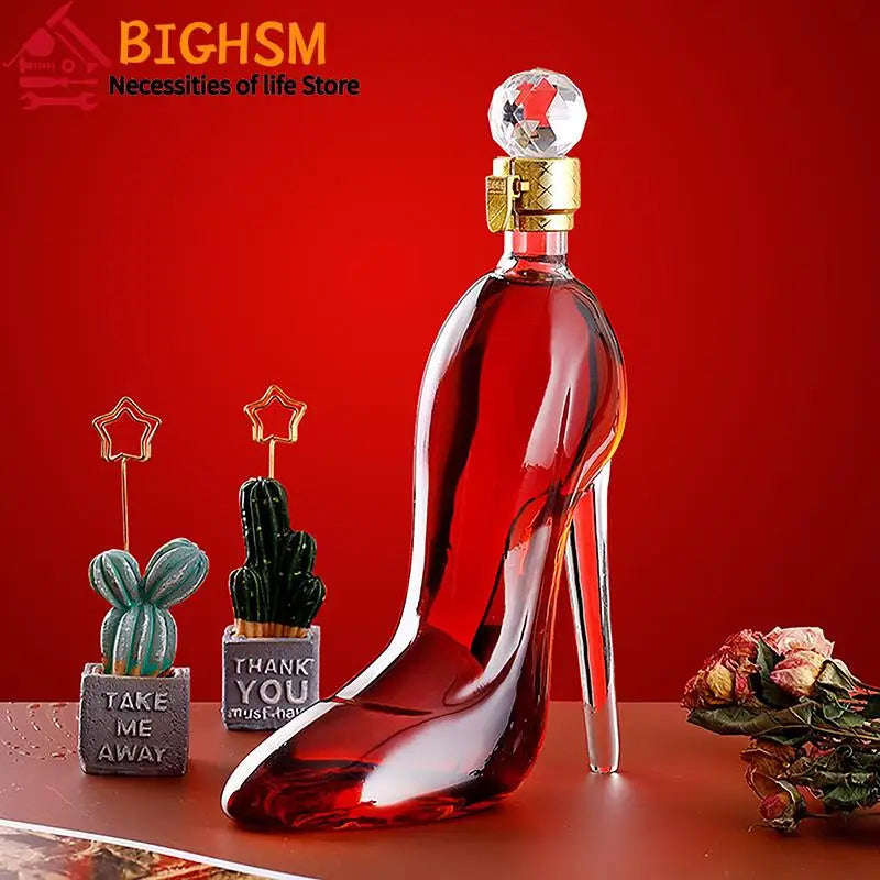 350ML/700ML High-Heel Shoe Shaped Whisky Decanter