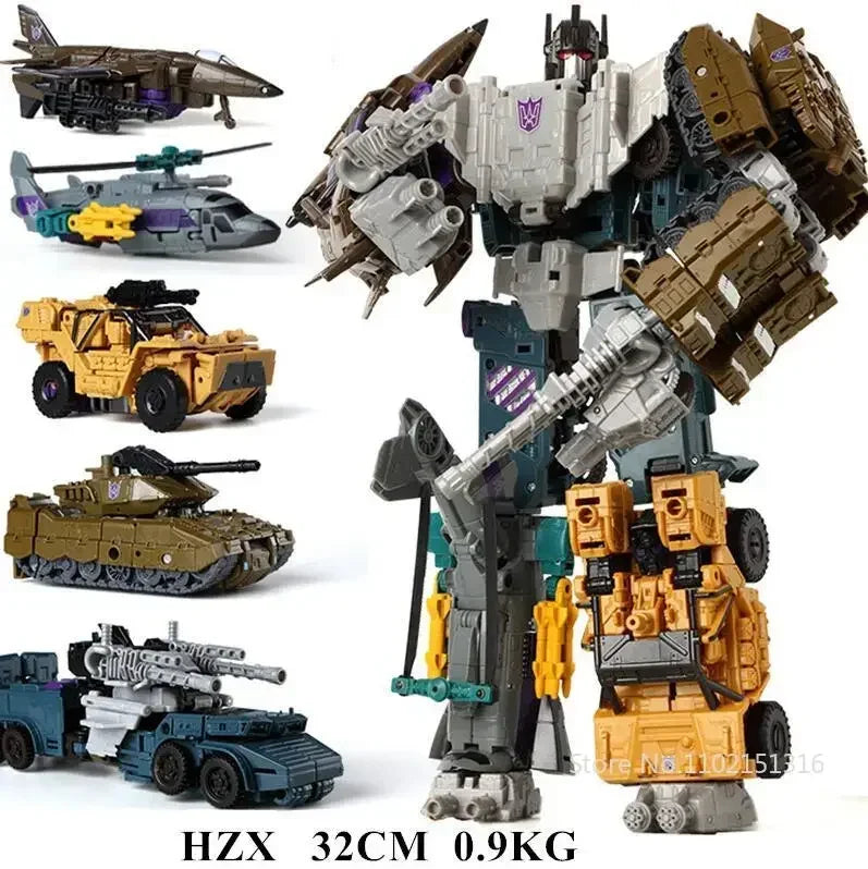 Transformer Robot Toys HZX Defensor Bruticus Superion Devastator