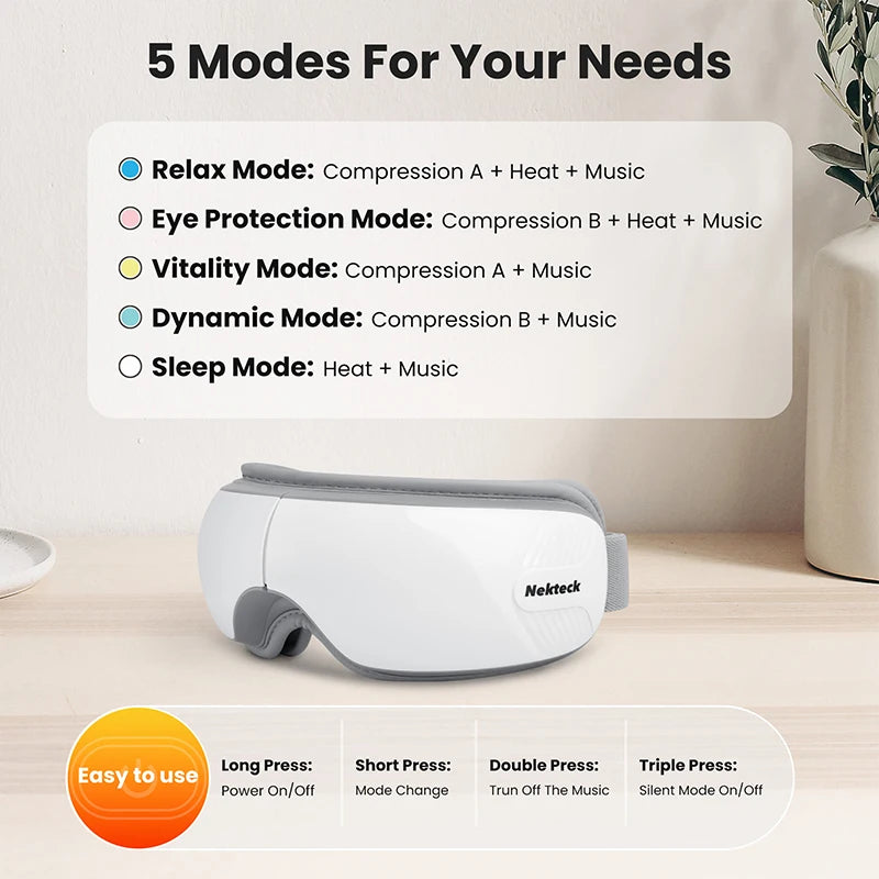 Bluetooth Eye Mask for Migraine Relief