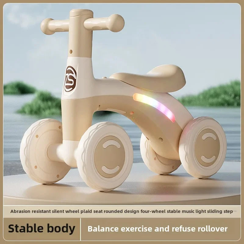 Anti-Tip Baby Balance Bike Ages 1-3