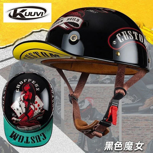 Motorcycle Retro Half Helmet