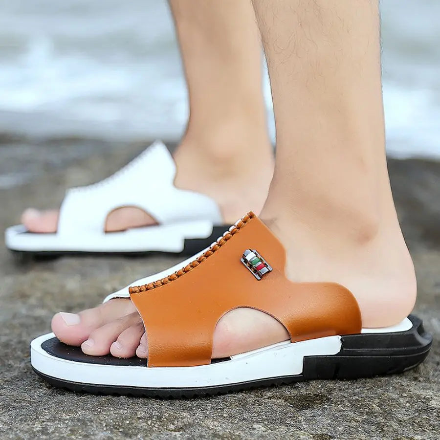 Summer Hand-Stitched Flip-Flops