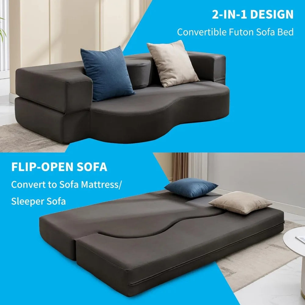 Full size fold out Futon Sleeper Couch Bed