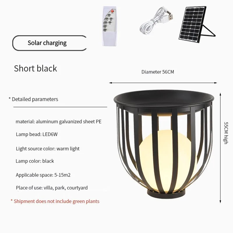Waterproof Ip65 Solar Garden Lamp Lighting