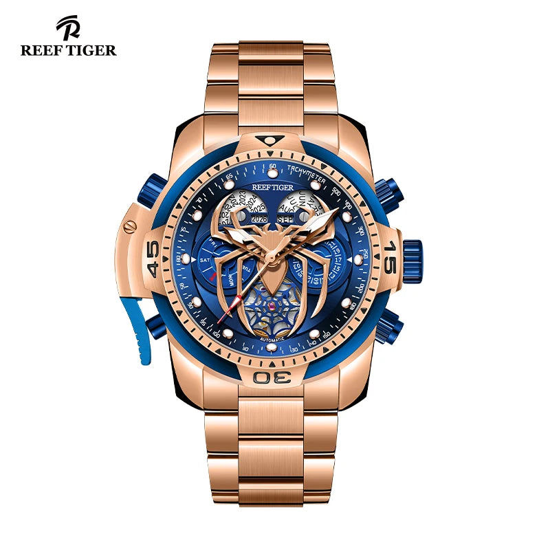 Spider Dial Men's Automatic Wristwatches
