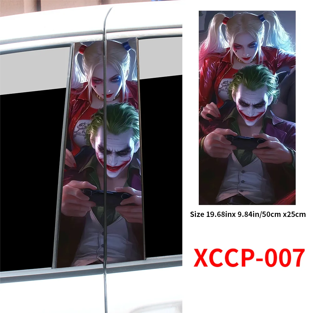 Joker Waterproof Car Door Pillar Vinyl Decals