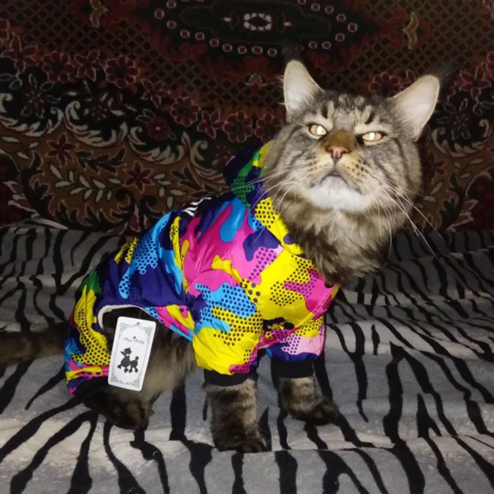 Waterproof Windproof Warm Full Body Coat for Small Dogs