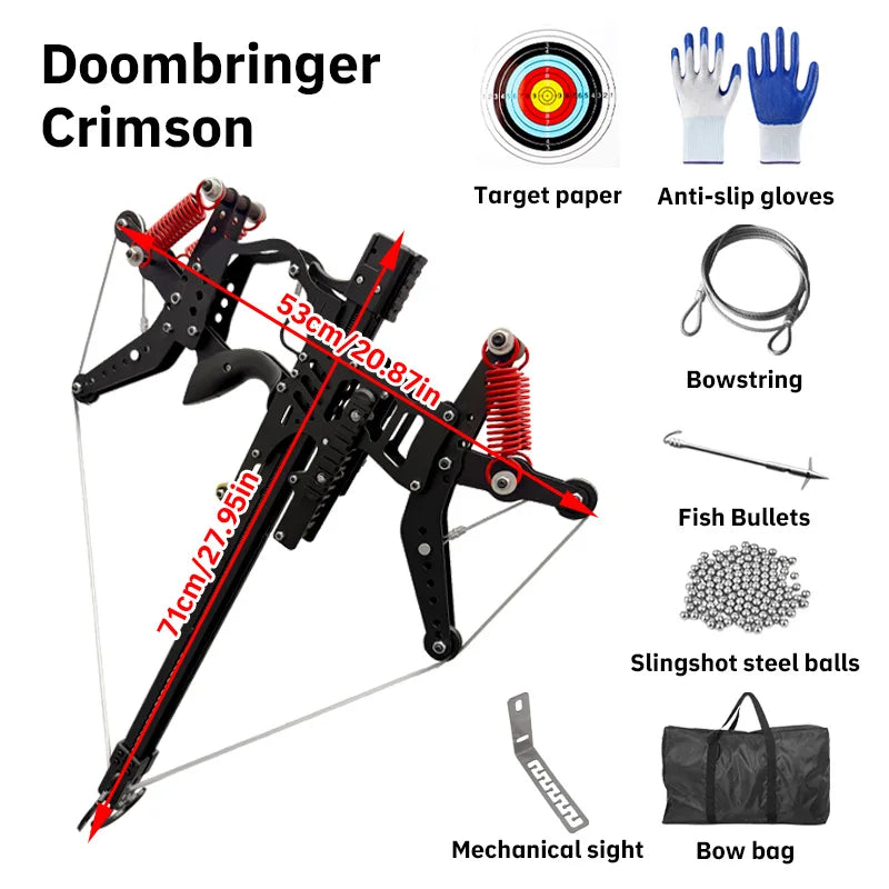 "Apocalypse Terminator" 50-Round Multi-Shot Slingshot