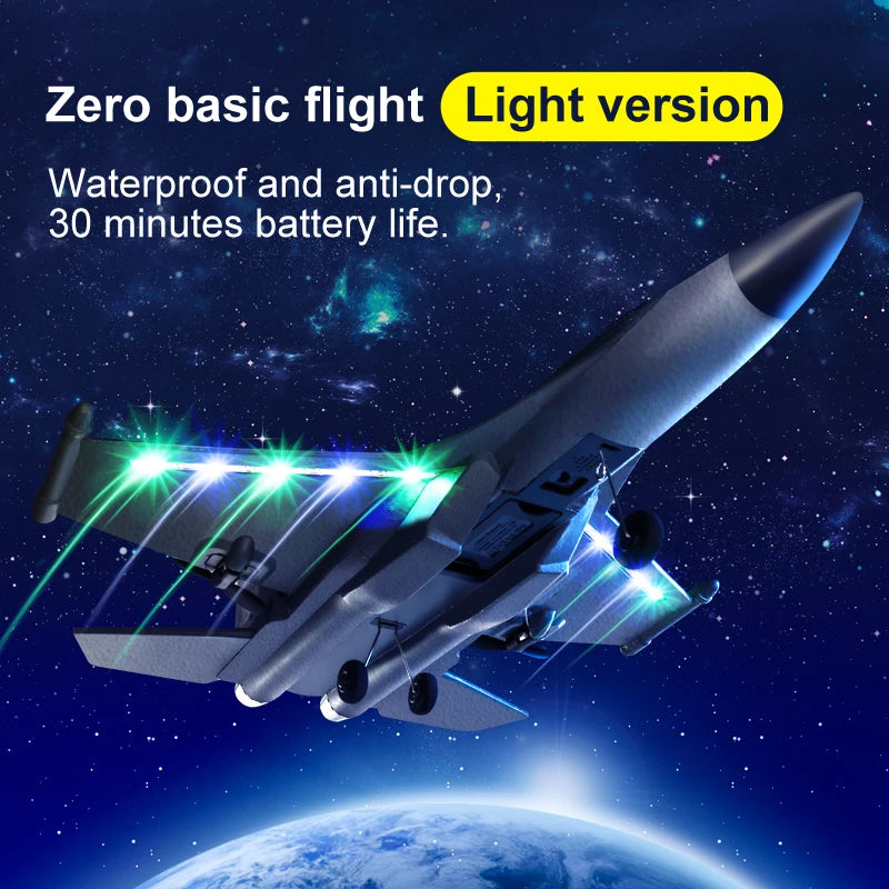 3 Channel RC Aircraft Remote Control Hand Throwing Foam Electric Outdoor Airplane