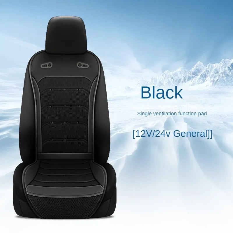 Universal Air Conditioned Seat Cover Cooling Car Seat Cushion DC 12V/24V Car ventilated seat Cover With 24 air outlets