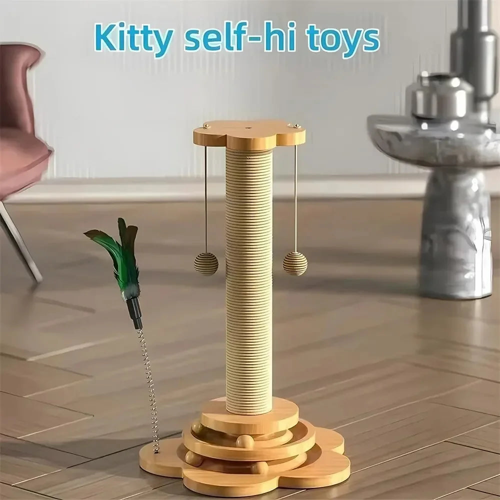 Toy Cat Scratcher Cat Turntable