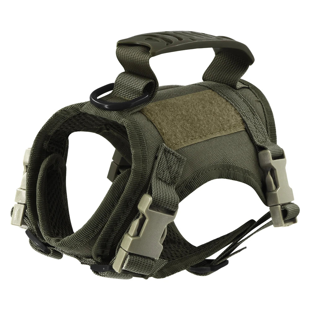 Tactical Harness Leash For Small Dogs