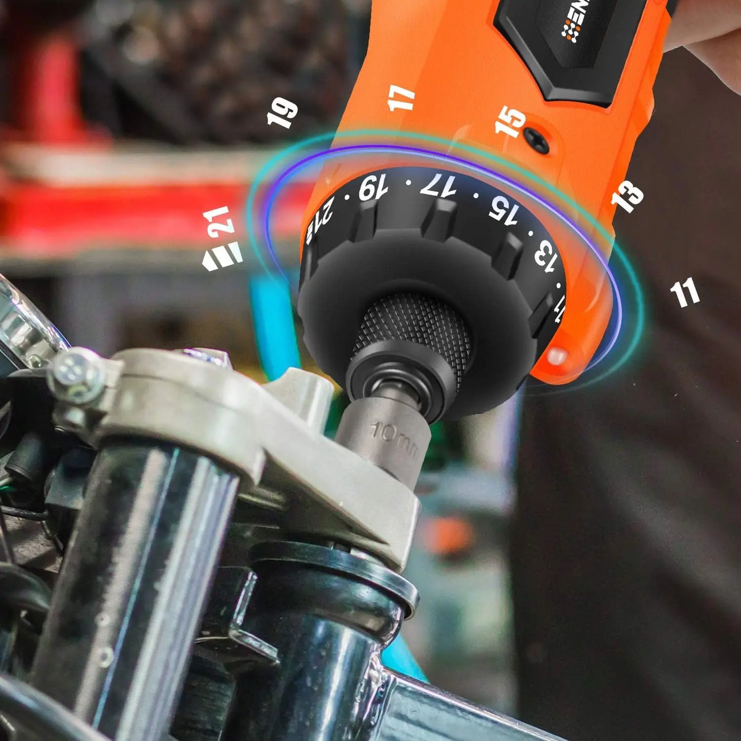 8V Cordless Screwdriver with 82 Accessories