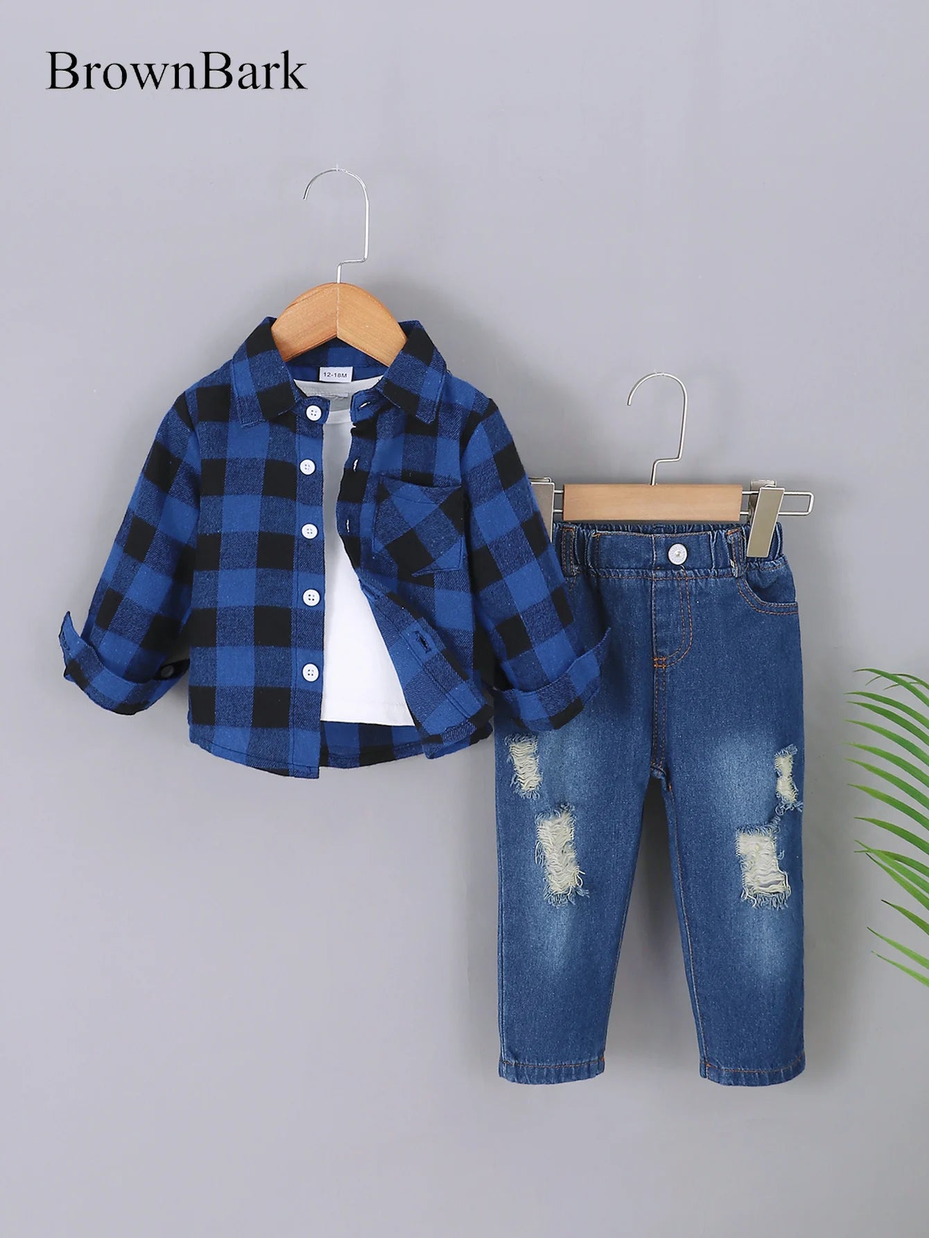 Toddler Boys Denim Jeans Pants Set
