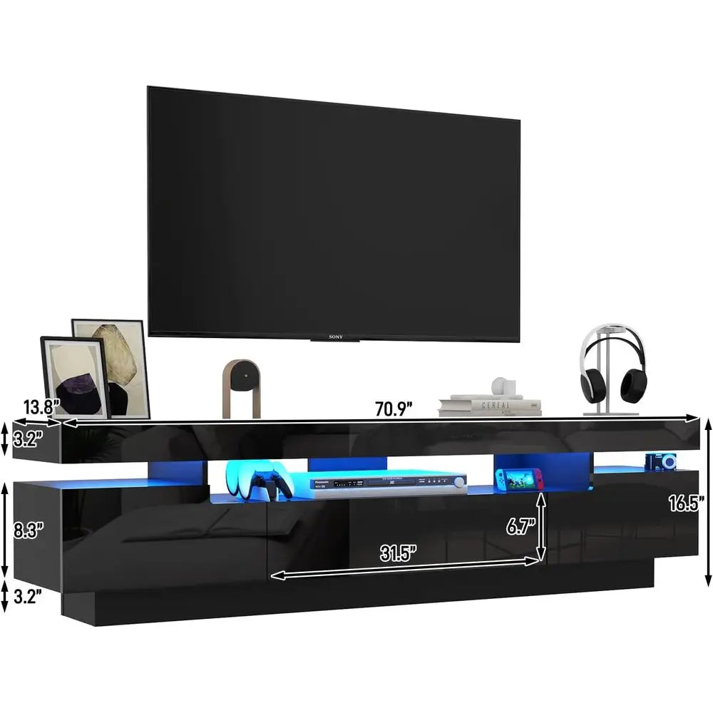 70'' TV Stand for 75/80 inch TV with Storage Drawer