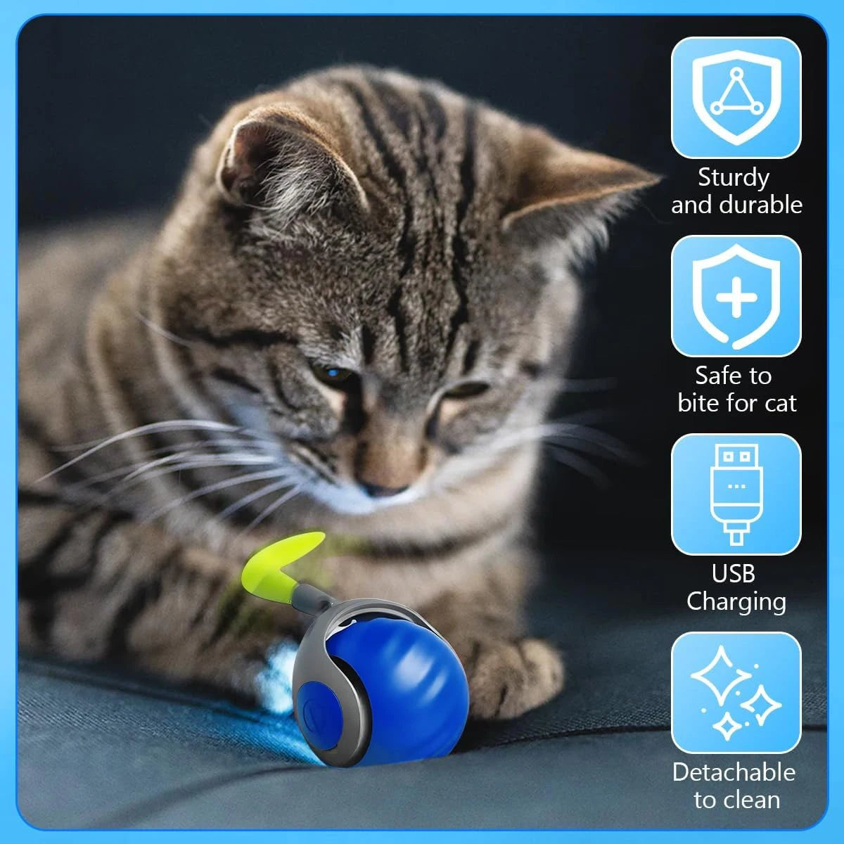 Smart Interactive Speedy Tail 2.0 Cat Toy