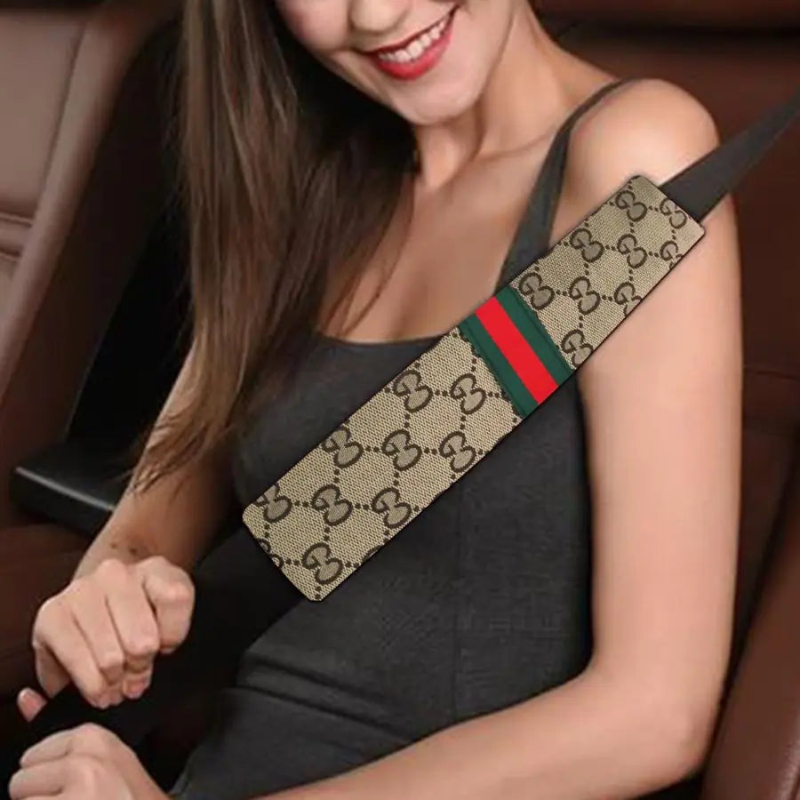 Wheel Cover with 2 Headrest Pillows and Seat Belt Shoulder Pads