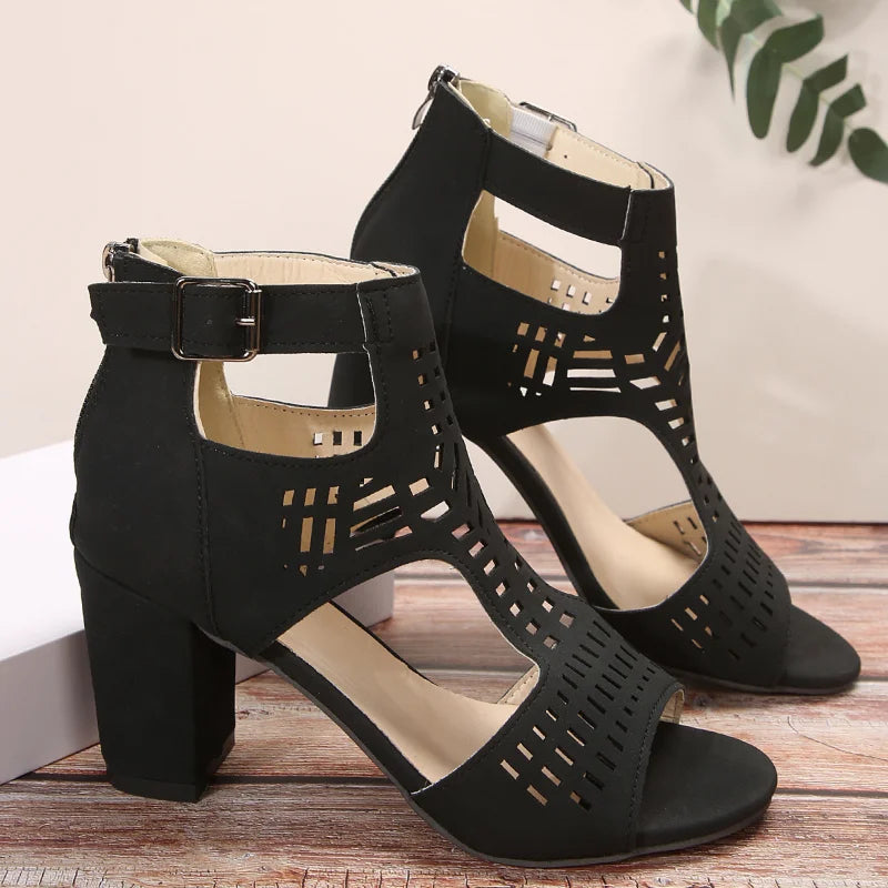 Women Fashion Strap Sexy High Heel Sandals