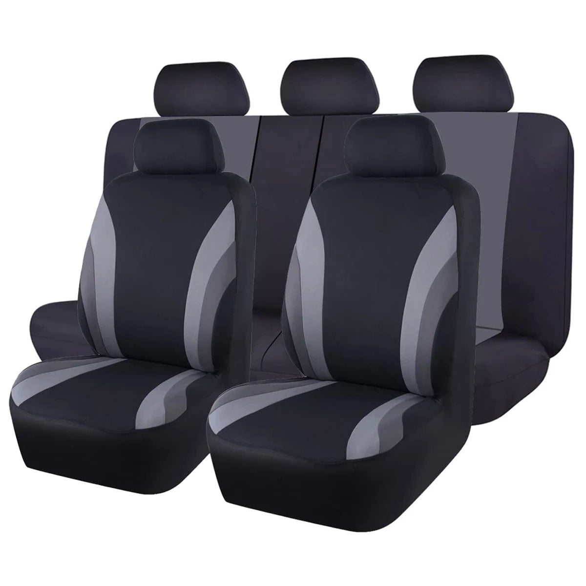 Sports Style Full Set Polyester Car Seat Covers