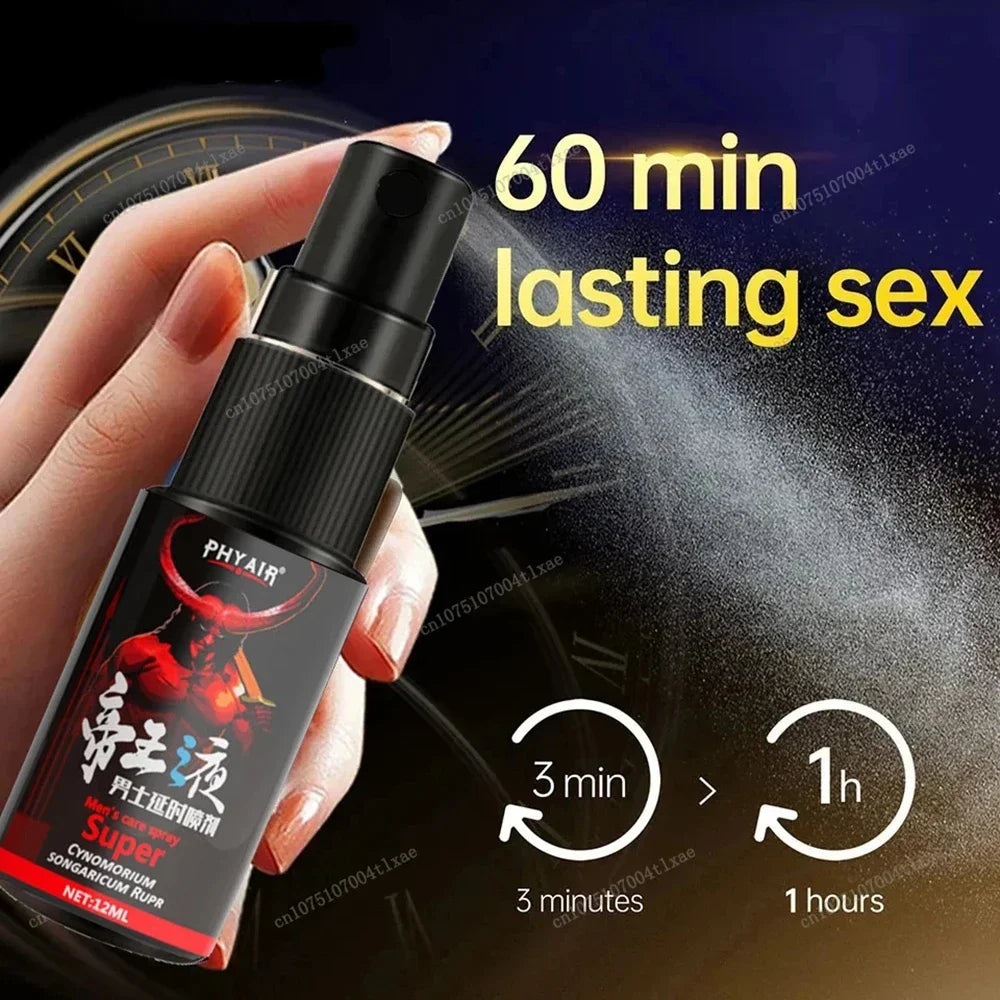 Men's Delay Time Spray Sexual Enhancement