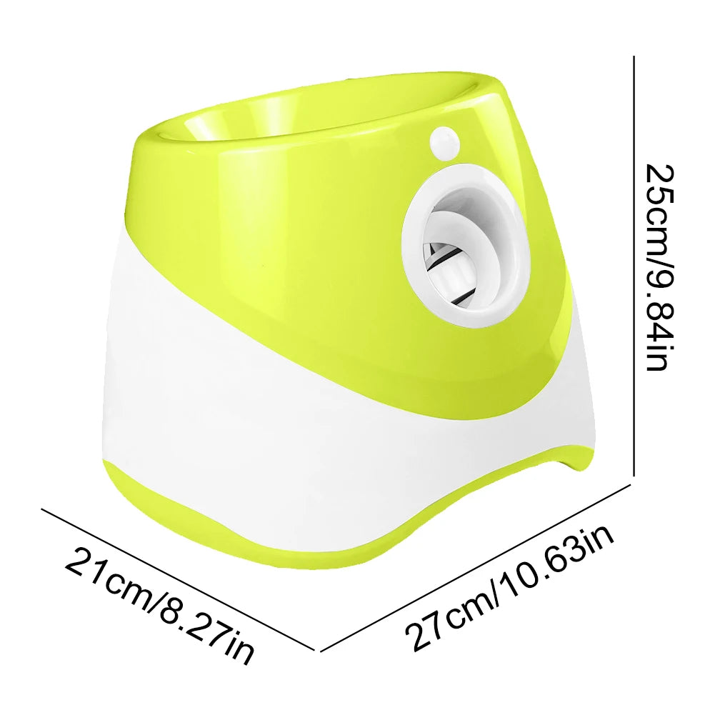 Pet Prime Automatic Dog Ball Launcher with 3 Tennis Balls