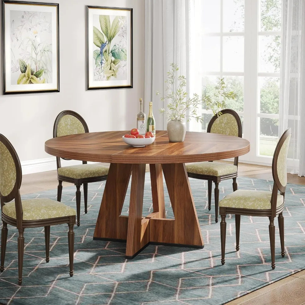 Dining table and chair set 47 inches 4 chairs