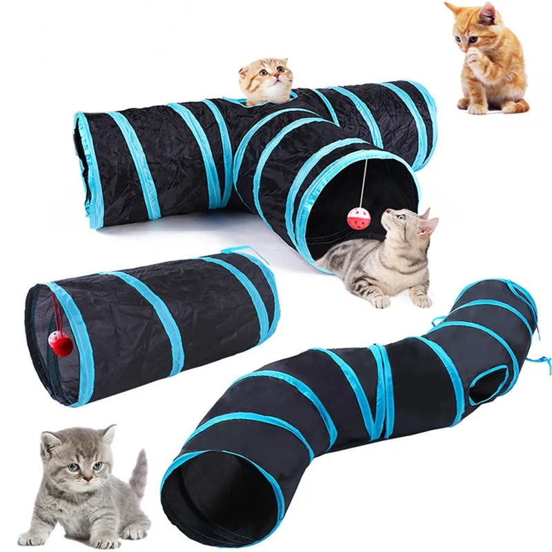 Foldable Cat Tunnel Breathable