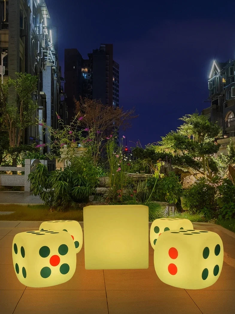LED Luminous Bar KTV Outdoor Leisure Table and Chairs