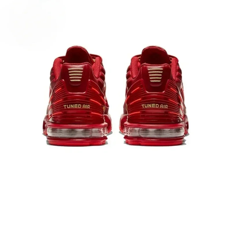 Nike Air Max Plus TN 3 Red Air Cushion Running Shoes