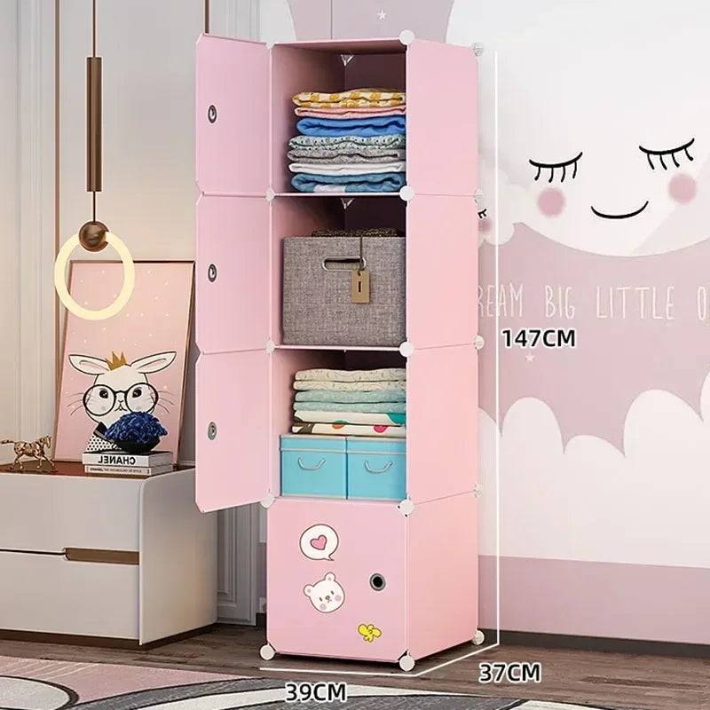 Kids Simple Closet Storage Organizer