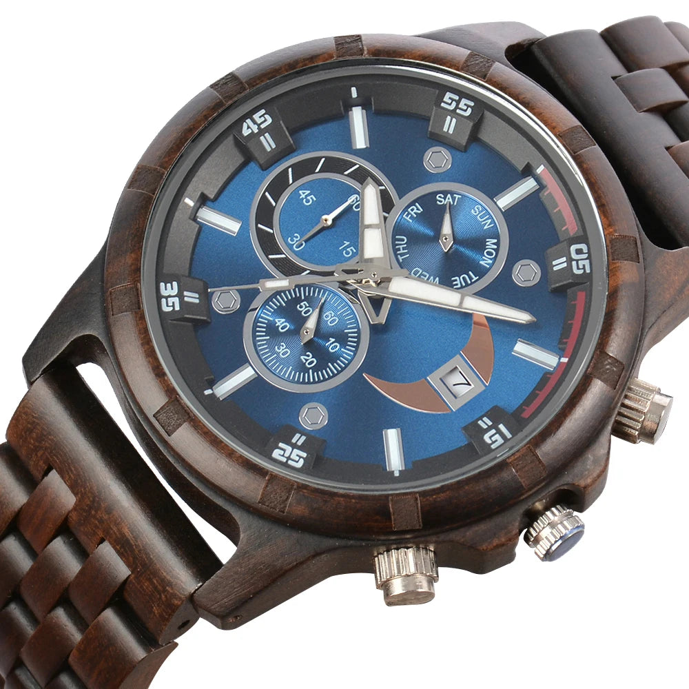 Mens Wooden Wrist Watches