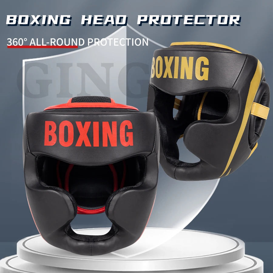 Kick Boxing Helmet Karate Muay Thai Free Fight Headgear