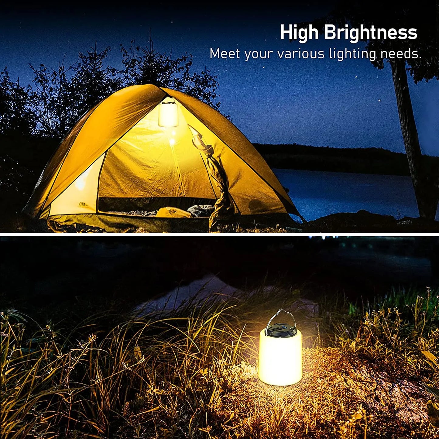 Rechargeable camping light flashlight camping  lantern