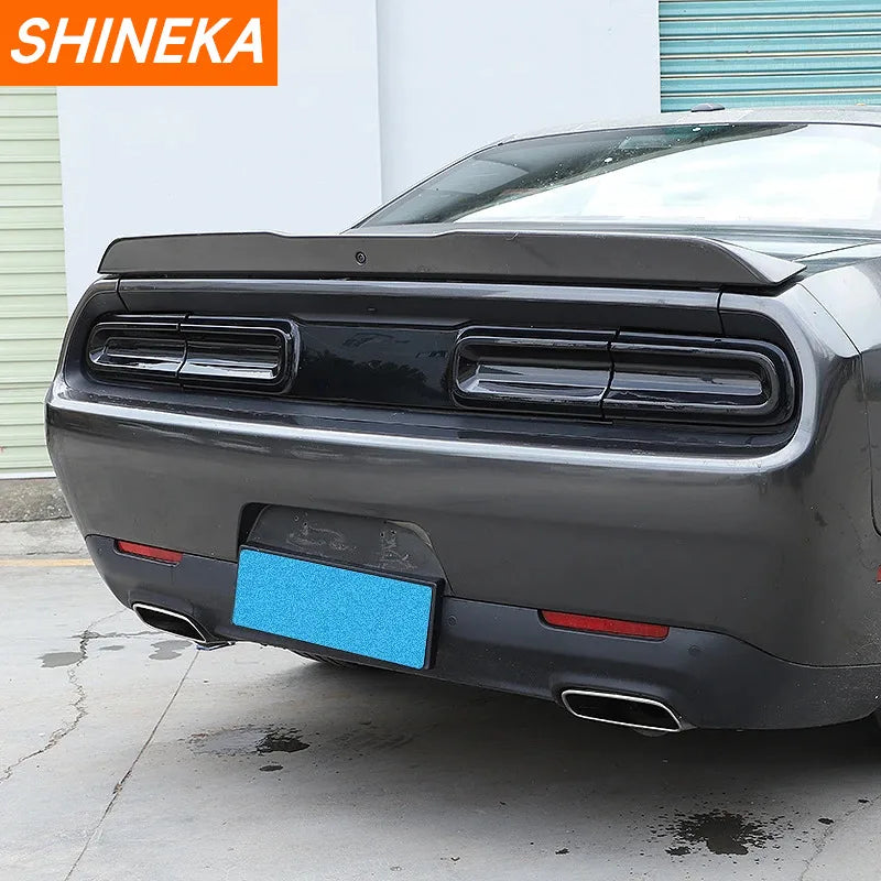 SHINEKA Car Sticker Rear Taillight Cover for Dodge Challenger 2015+